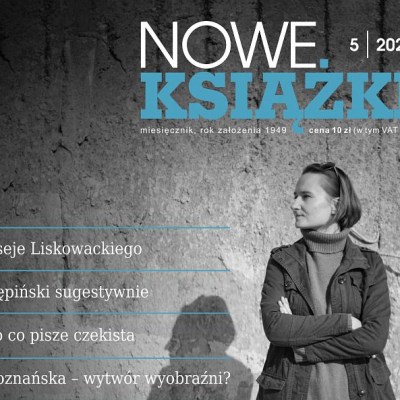 „Pomyłka” na okładce majowych „Nowych&nbsp;Książek”